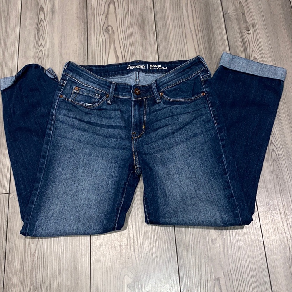 Jeans size 4-W27 ,color blue .